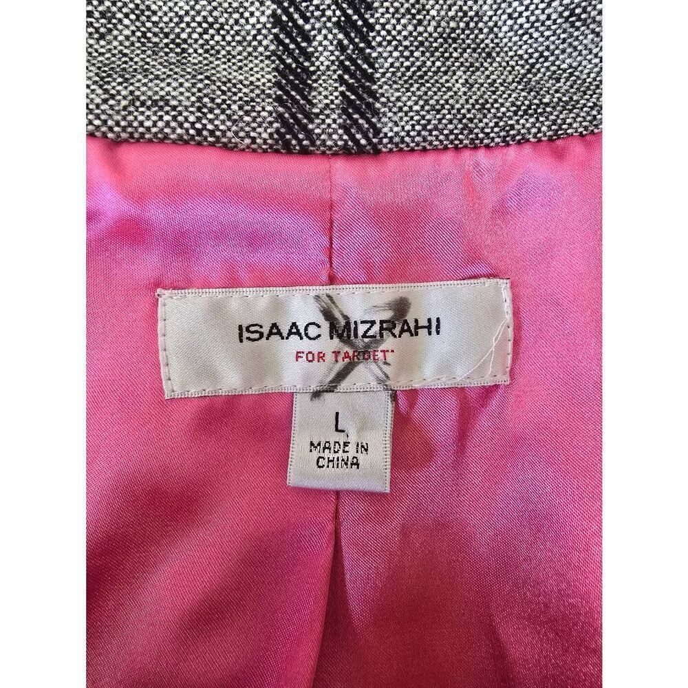Isaac Mizrahi Blazer Plaid Sz L - Picture 5 of 7
